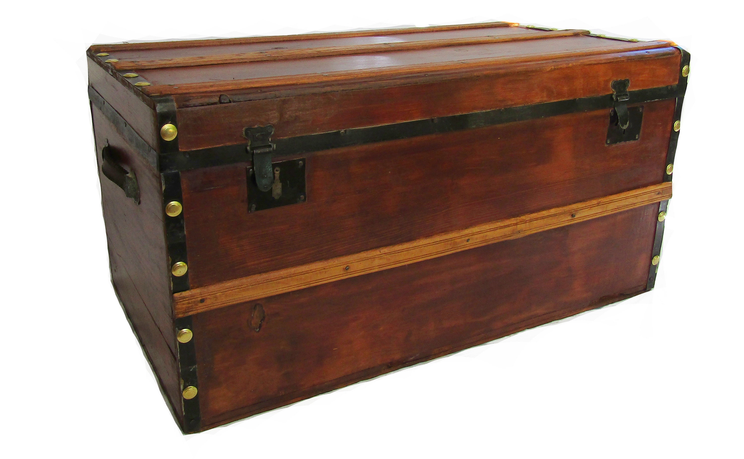 Louis Vuitton TRIBUTE Steamer Trunk  Randall Barbera Antique Trunk  Restoration and Design