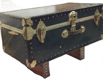 Steamer Trunk, Coffee Table Trunk