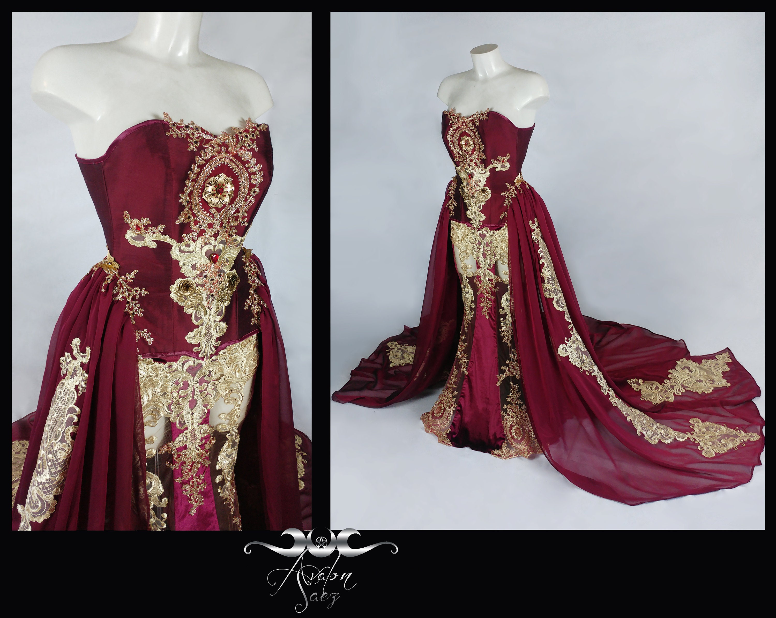 Fantasy Couture Goddess Dress Sexy 