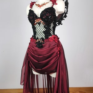 Armure de luxe personnalisée fantaisie robe corset déesse grecque tapis rouge costume faeball acotar haute gothique renfaire conte de fées showgirl tenue de scène