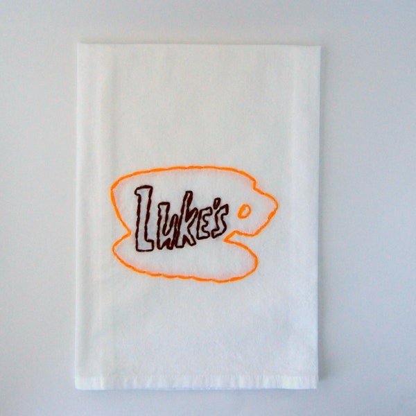 Luke's Diner Kitchen Towel  -  Luke's Coffee Cup - Stars Hollow - Gilmore