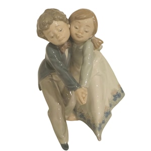 Lladro #5741 Dancing Class Figurine Boy & Girl Tango