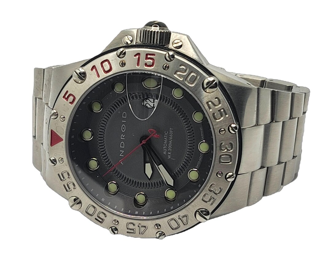 Android Divemaster Enforcer AD903 Men's Watch Limited Edition #8 / 500 ...