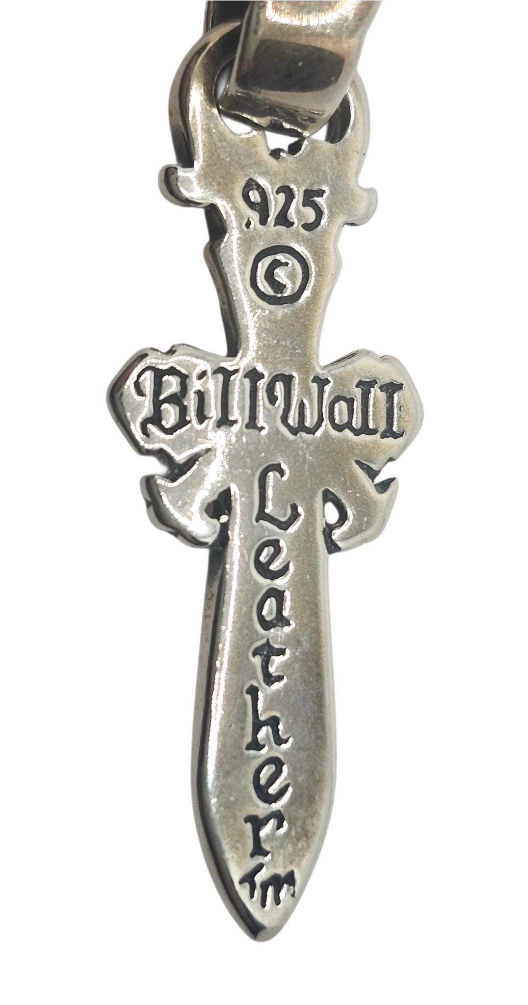 BWL Bill Wall Leather Sterling Saber Cross Pendant - Etsy