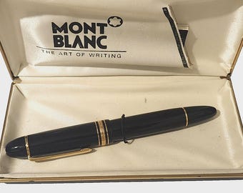 Montblanc Meisterstück 149 Fountain Pen – 14K Two-tone Nib – 1980s