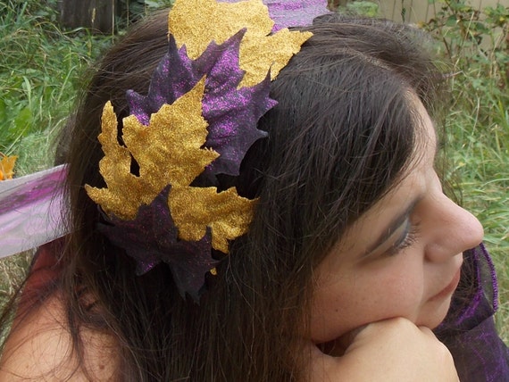 maple leaf headband