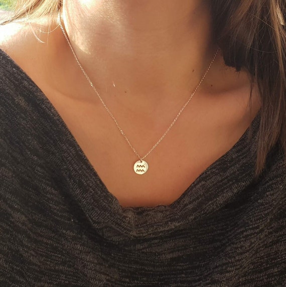 Etsy zodiac shop necklace
