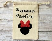 Disney Pressed Pennies Bag Minnie Souvenir Vacation