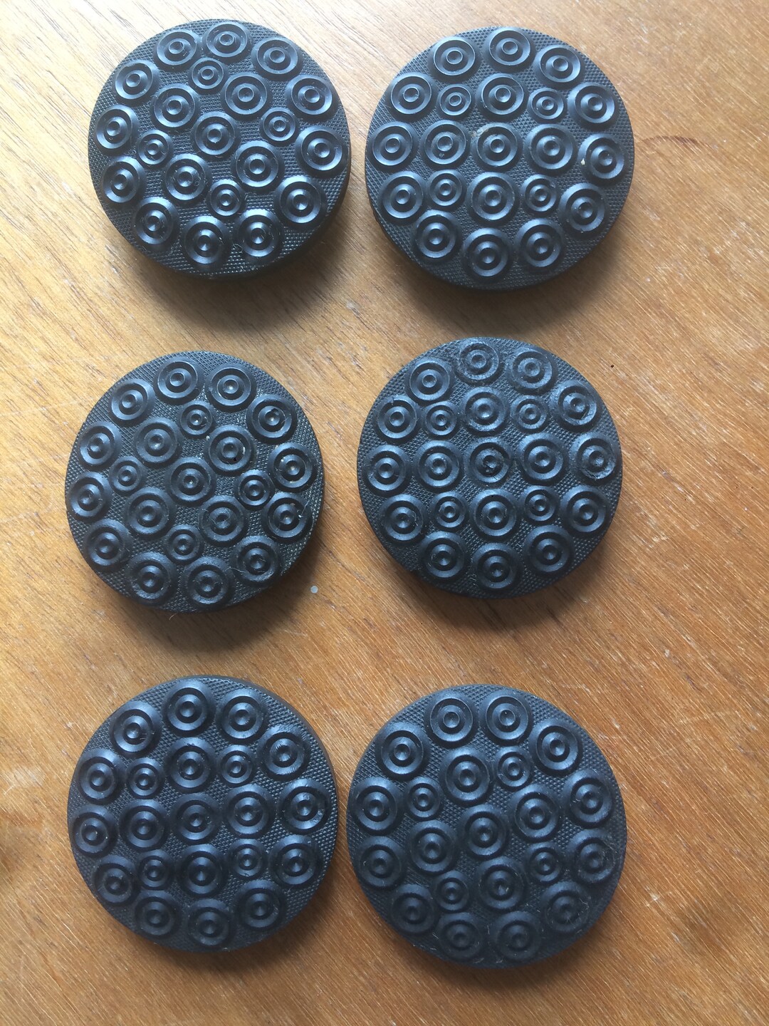 Large Antique Jet Glass Buttons, Mourning Buttons, Black Coat Buttons ...