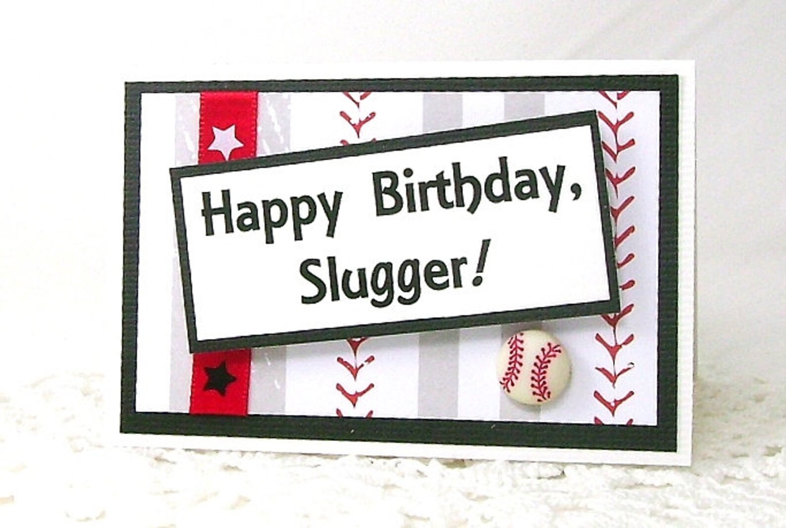 Baseball birthday card Baseball gift card Birthday gift Etsy