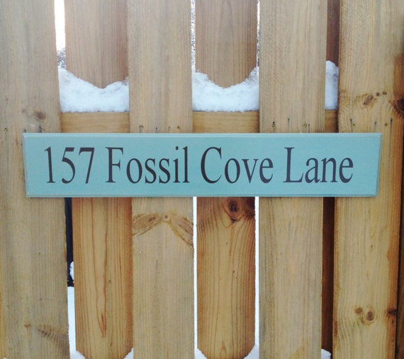 Items similar to Address Sign LARGE on Etsy