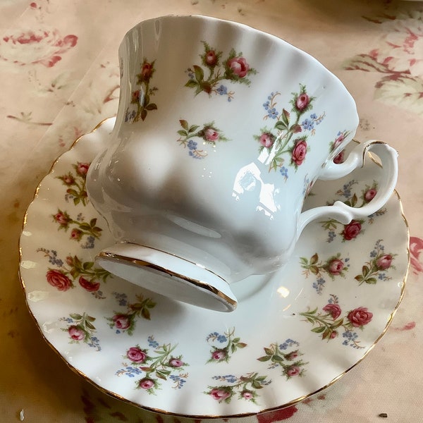 Vintage Royal Albert Winsome pattern cup and saucer