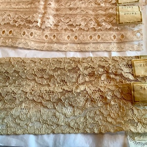 Assortment of 20 Vintage French Lace Salesman Samples Pieces - Etsy