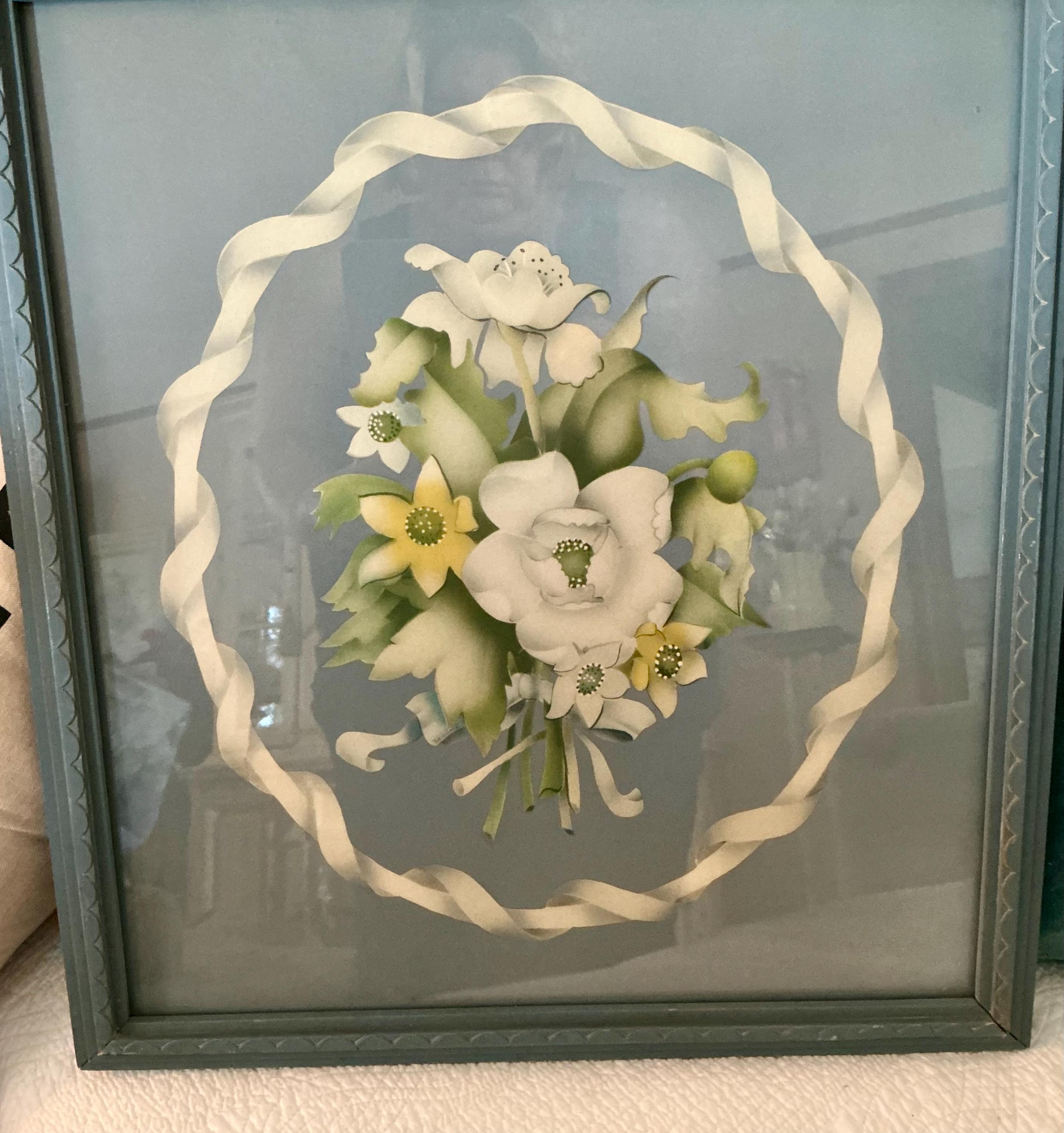 1950年代Turnerミッドセンチュリー リトグラフ プリント フラワー 1950年代Turner社ミッドセンチュリー リトグラフ プリント フラワー