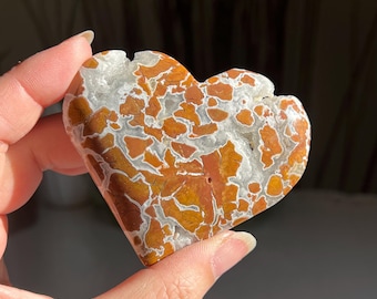 Brecciated Jasper Heart