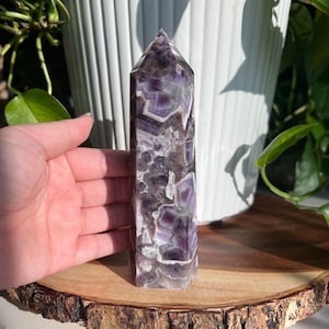 Dream Amethyst Tower / Chevron Amethyst