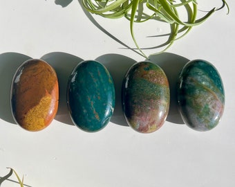 You Choose Ocean Jasper Palm Stone / Palmstone/ OJ Palmstone / Madagascar