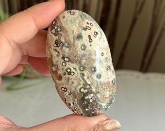 Old Stock Ocean Jasper Palm Stone