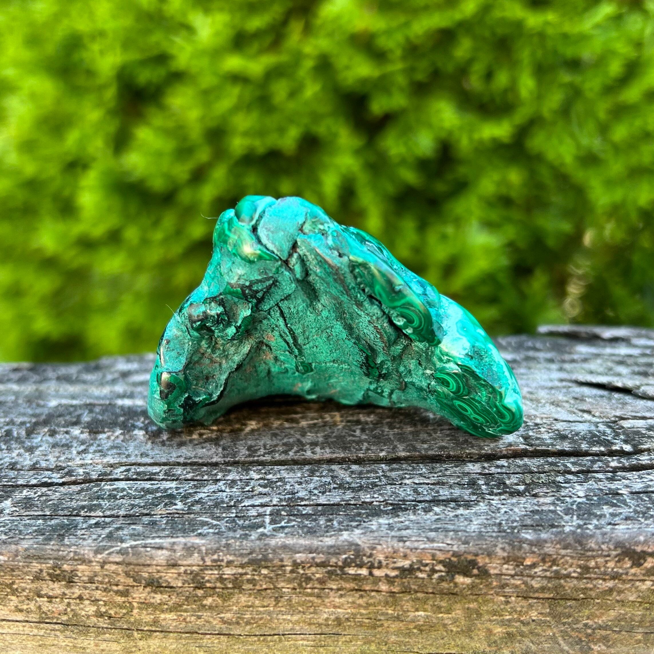 マラカイト クリソコラ 半研磨 / 標本 / 南アフリカ - Etsy 日本