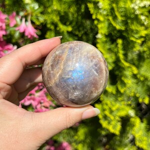 Sunstone Moonstone Sphere 60.6mm