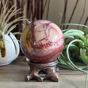 Mookaite Jasper Sphere 62mm / Australian Jasper