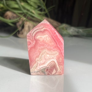 Rhodochrosite Freeform Tower / Argentina