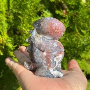 Large Moss Agate Dinosaur / Tree Agate