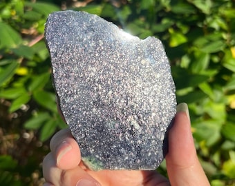 High Grade Iolite with Confetti Sunstone Slab/ Cordierite/ Bloodshot Iolite
