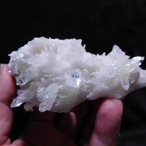 Pale Green Apophyllite on Mesolite - Ahmednagar, India