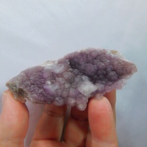 Purple fluorite epimorph quartz from Tombstone, AZ