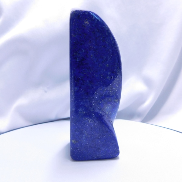 Polished lapis free form from Afghanistan