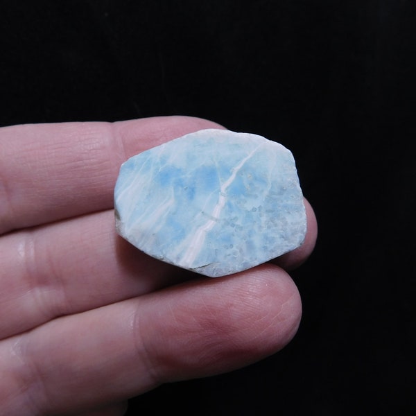 Beautiful larimar stone ~ blue pectolite
