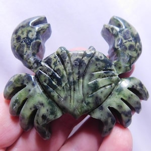 Beautiful hand carved crabs