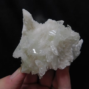 Pale Green Apophyllite on Mesolite - Ahmednagar, India