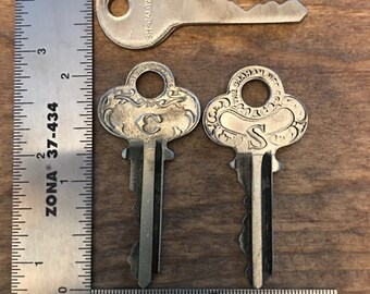 Vintage Graham Keys - Set of Four