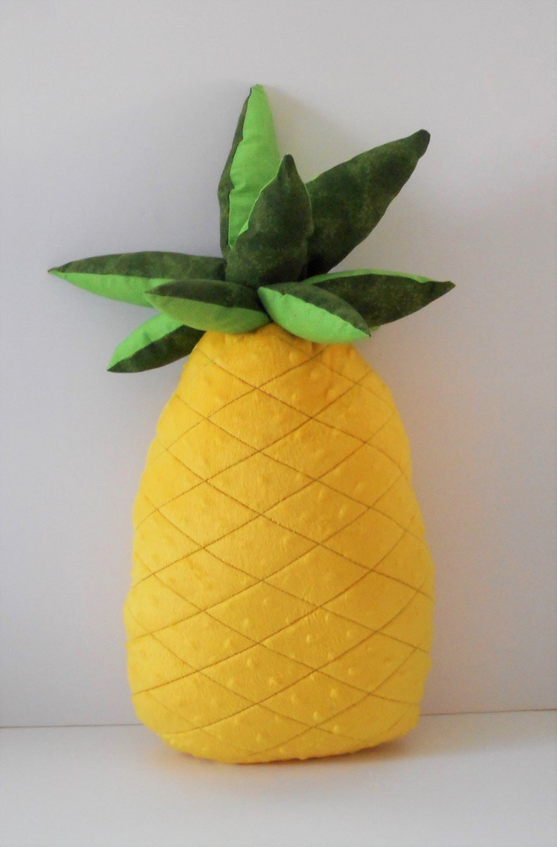 Pineapple pillow plush pineapple novelty pillow fruit Etsy