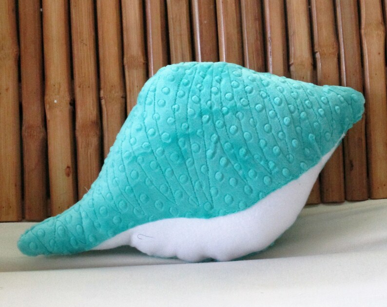 Almohada de concha almohada de caracola almohadas náuticas | Etsy