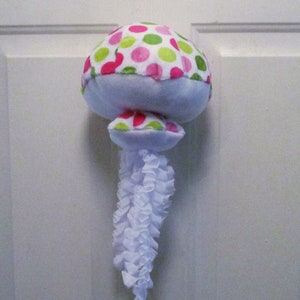 Jellyfish plushie, hanging jellyfish, stuffed jellyfish, nautical decor, under the sea decor, fish toy, gift for child