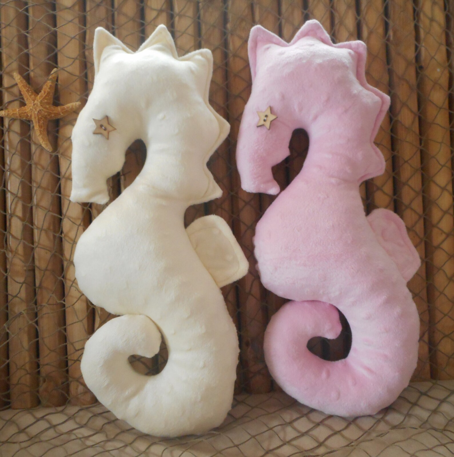Nautical Sea Horse Pillow Cover main image 1