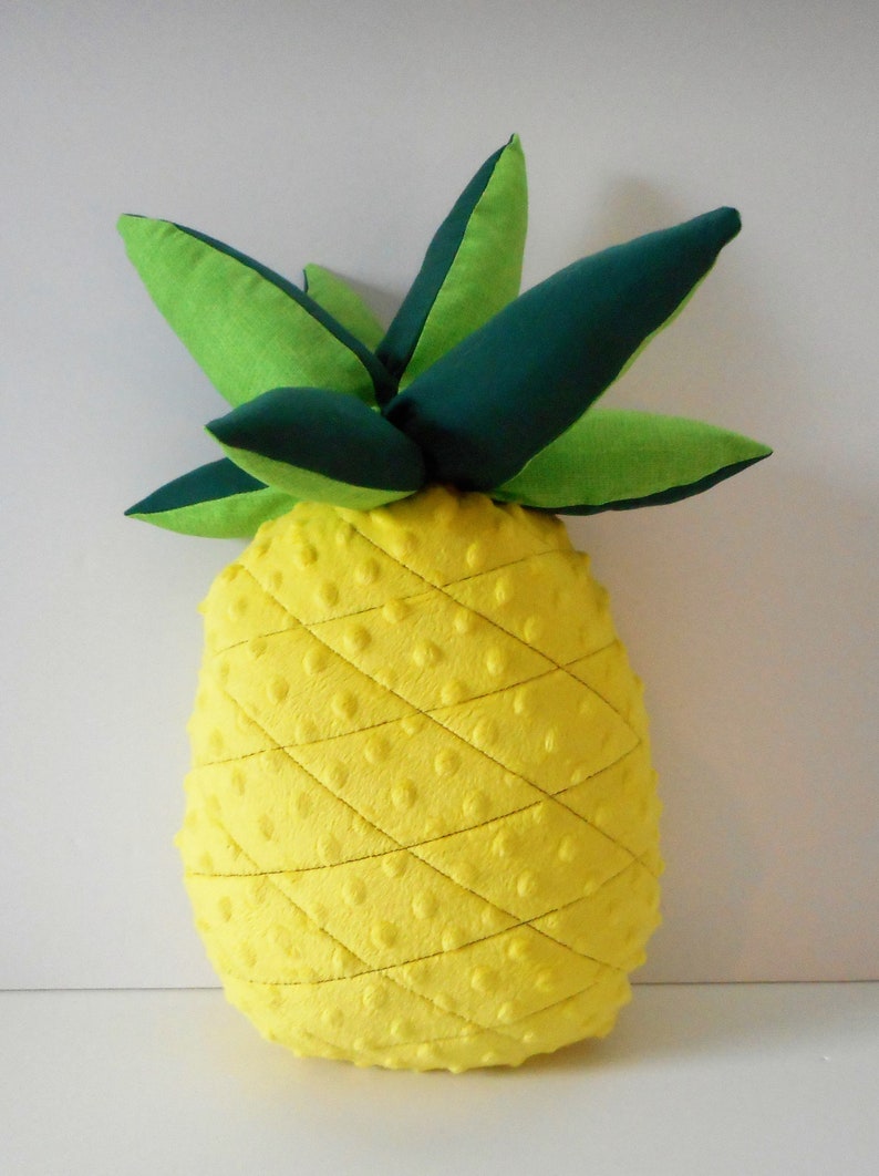 Pineapple Pillow Plush Pineapple Novelty Pillow Fruit - Etsy