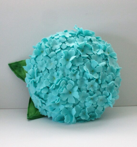 Hydrangea Flower Pillows Flower Pillow Baby Nursery Pillow Etsy