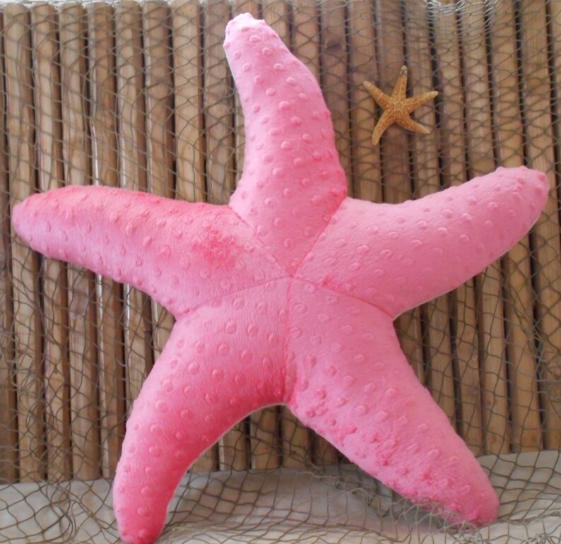 Starfish pillow nautical bed pillows coastal living seaside Etsy