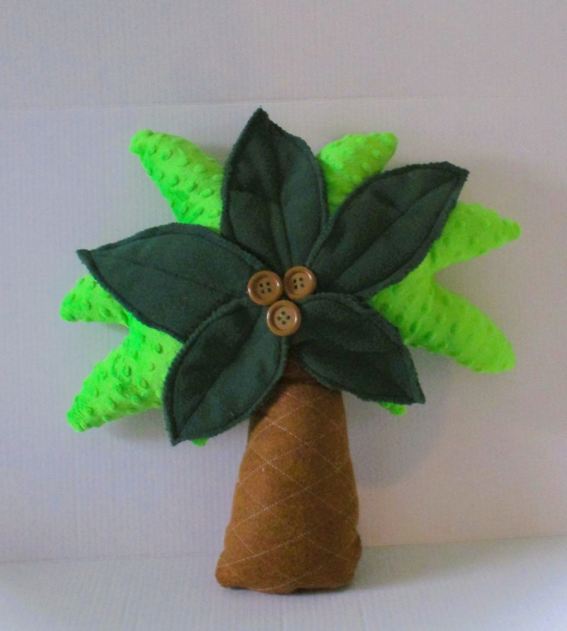 Palm Tree Pillow 3D Palm Tree Beach Decor Coastal Living Etsy