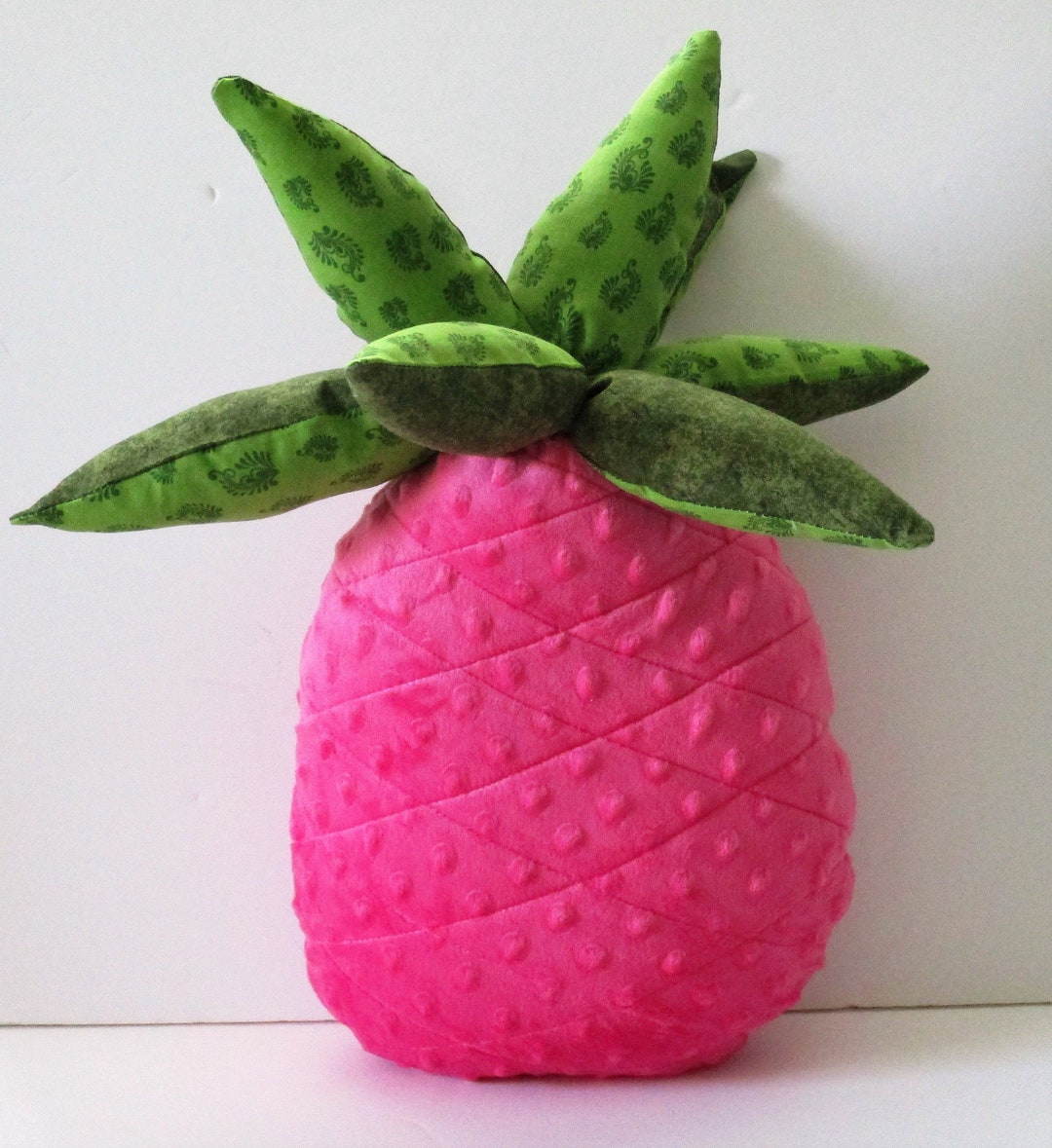 Pineapple Pillow, Plush Pineapple, Novelty Pillow, Fruit Pillow