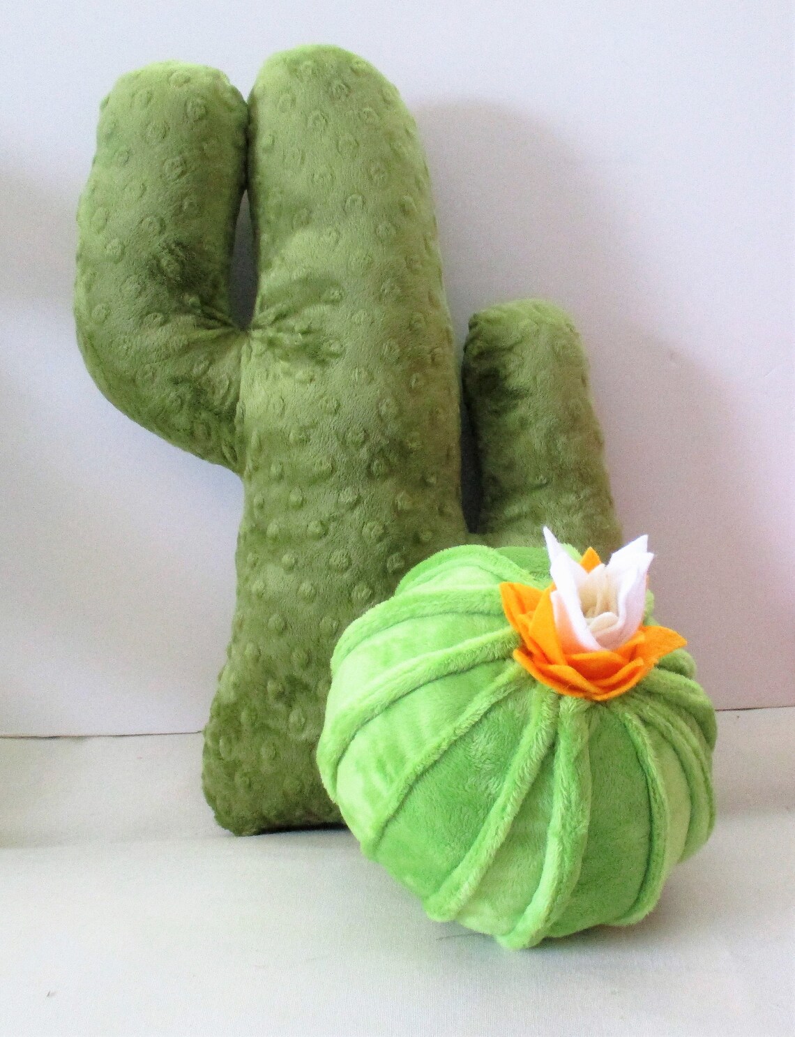 Cactus Pillow Minky Plush Cactus Pillow Throw Cushion Etsy