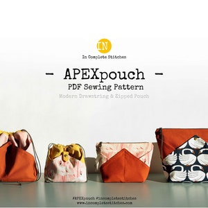 APEXpouch PDF Sewing Pattern - English Language