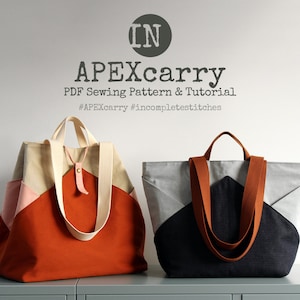 APEXcarry PDF Sewing Pattern - English Language