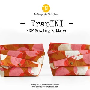 TrapINI Digital PDF Sewing Pattern English Language image 1