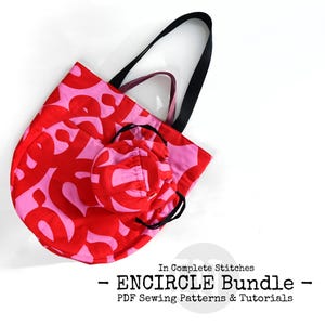 ENCIRCLE Bundle - ENCIRCLE Tote & Encircle Pouch PDF Sewing Patterns - English Language