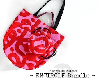ENCIRCLE Bundle - ENCIRCLE Tote & Encircle Pouch PDF Sewing Patterns - English Language